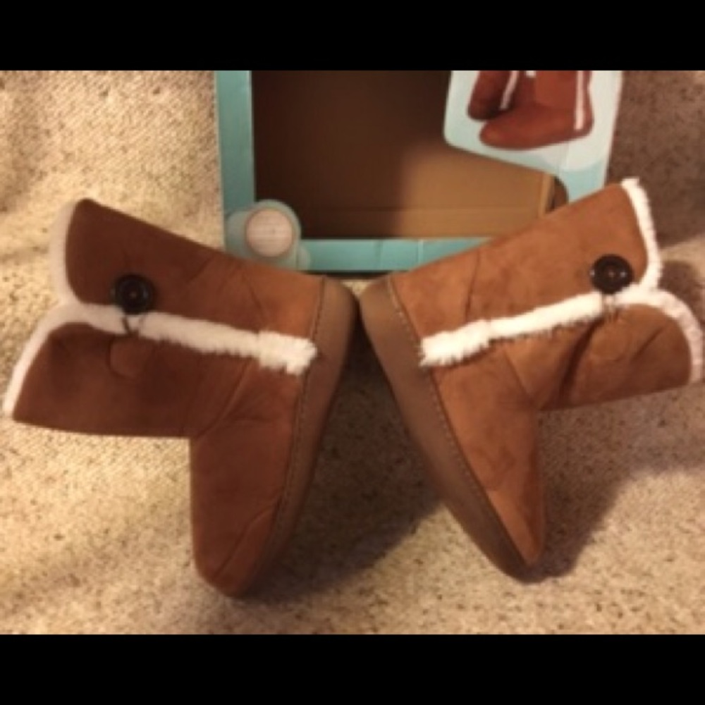 Restor Style Memory Form Slipper Boots - Picture 4 of 8